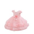 thumbnail image 2 of EGNMCR Robes de Soirée pour Femmes, Robes Formelles pour Femmes, Robes de Cocktail pour Femmes Nouvelle Robe de Soirée pour Enfants Jupe Bouffante Robe pour Filles Robe de Princesse Robe de Soirée pour Enfants Robe pour Filles 7M-3Y, 2 of 5