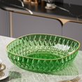 thumbnail image 4 of Vegetable Tray,Plastic Salad Serving Bowl,Household Vegetable Basket,Multi Purpose Fruit Vegetable Tray,Kitchen Salad Fruit Tray,Drainable Vegetable Tray,Durable Plastic Serving Tray, 4 of 4