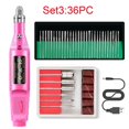 thumbnail image 2 of 18pc Electric Nail Drill, Portable Nail Drills for Acrylic Nails, Toenail Sander for Thick Nails File Kit, Acrylic Nail Kit Set Professional with Everything,, 2 of 7