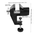 thumbnail image 3 of Mini Étau de Table, Étau de Banc Mini Étau de Table en Alliage d'Aluminium Rotation à 360 Degrés Pince Ménagère Outil Machine Universel Pinces de Banc de Travail, 3 of 8
