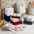 thumbnail image 2 of Mainstays 4-Pack 16"x26" Woven Kitchen Towel Set, Red Sedona, 2 of 5