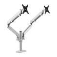 thumbnail image 3 of Desktop 17-32 Inch Dual Monitor Mount Arm Full Motion Aluminum Monitor Holder Gas Spring Arm Load 2-8kgs Each ,Easy to Use, 3 of 6