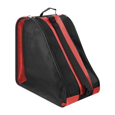 Lipstore Roller Skate Bag Carry Bag for Inline Skates Figure Skates Ice Hockey Skates Red