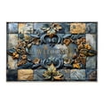 thumbnail image 4 of Ensemble de Paillasson à Imprimé Floral 3D Tapis de Bain Moderne Tapis d'Entrée Haute Absorption Lavable à la Machine Tapis de Sol Intérieur pour Maison Salon, 4 of 4