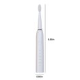 thumbnail image 2 of RKSTN Electric toothbrush Toothbrush With 2 Brush Heads , 5 Modes Toothbrush For Adults , Travel Rechargeable Power Toothbrush With Timer, 2 of 7