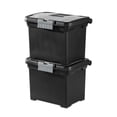thumbnail image 3 of Sterilite Portable Lockable File Box Organizer with Handle (8 Pack), 3 of 13