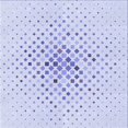 thumbnail image 1 of Ahgly Tapis d'Intérieur Lavable en Machine Carré Lavande Bleu, 8 Pieds Carré, 1 of 7