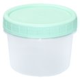 thumbnail image 2 of XIPYYKM 9 Pack- 4/5.4/6.76oz Freezer Storage Containers, Plastic Food Storage Containers with Twist Top Lids, BPA Free and Reusable Soup Containers with Lids, Leakproof/Microwave/Dishwasher Safe, 2 of 9