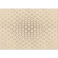 thumbnail image 1 of Ahgly Company Machine Washable Indoor Rectangle Transitional Moccasin Beige Area Rugs, 3' x 5', 1 of 7