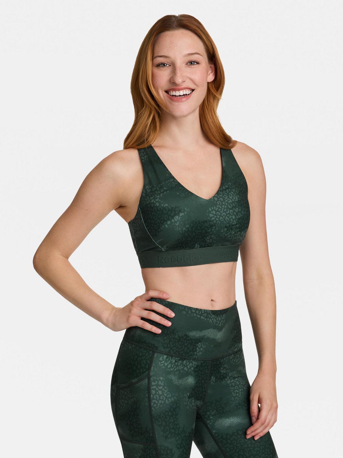 Reebok Soutien-gorge imprimé Inspire pour femmes