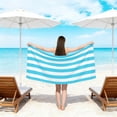 thumbnail image 4 of pstuiky Large Beach Towel 75X150Cm Quick Dry & Soft Absorbent Microfiber Sand Free Travel Pool Towel Double Sided Velour, 4 of 6