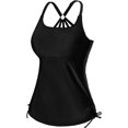 thumbnail image 3 of ORUYROP Womens Tankini Swim Top Only Tankini Bathing Suit Tops No Bottom, 3 of 7
