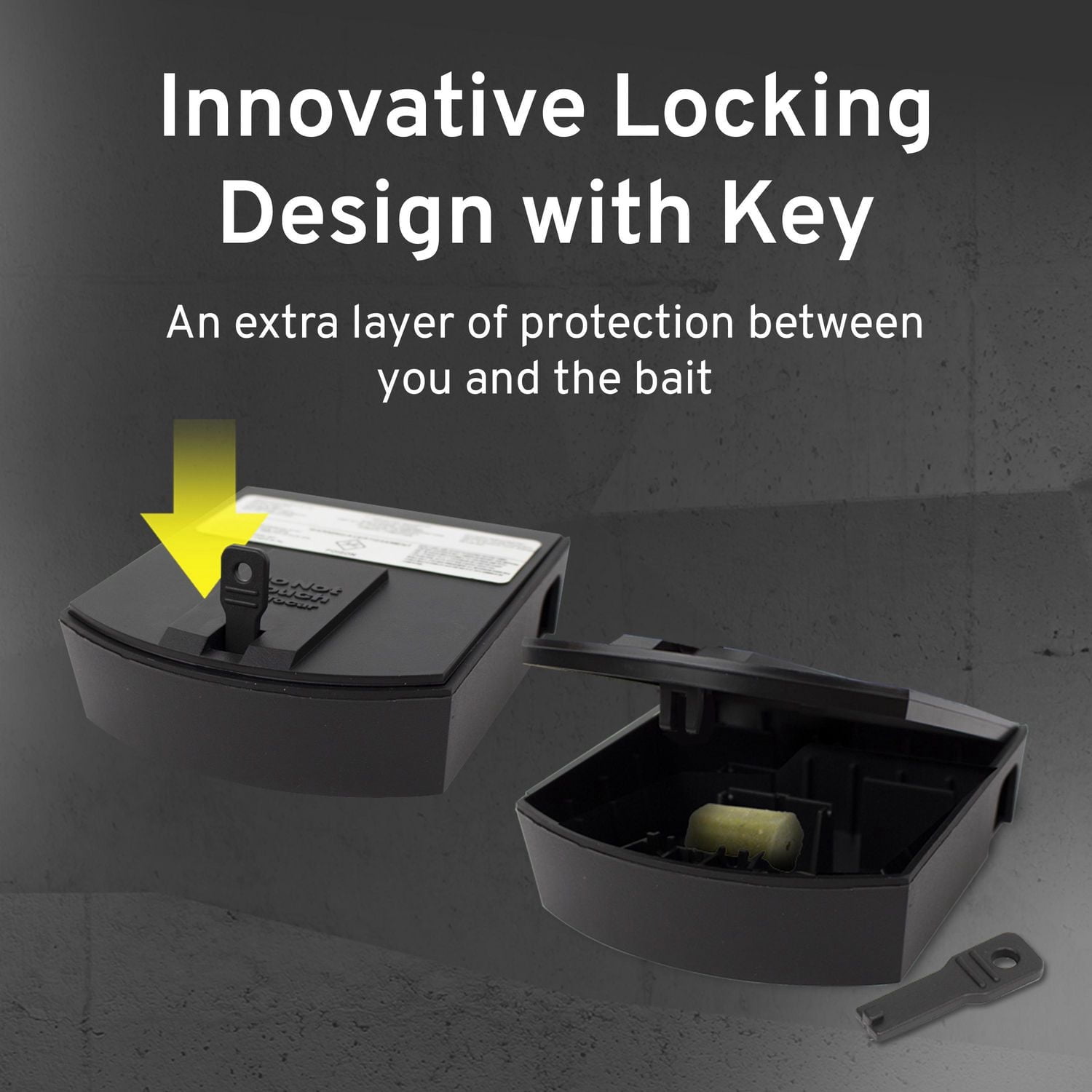Victor Fast-Kill Brand Refillable Mouse Bait Station – 8 Baits