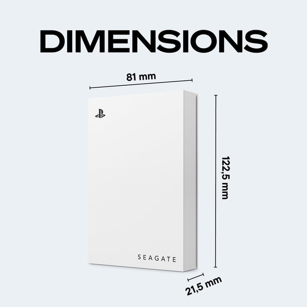 Seagate Game Drive for PS5 5TB External HDD - USB 3.0, Officially