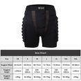 thumbnail image 4 of Shorts Rembourrés de Protection des Hanches et des Fesses, Armure, Protection des Hanches, Coussinet pour Planche à Neige, Patinage, Ski, Équitation, 4 of 8