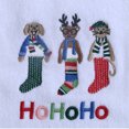 thumbnail image 2 of Holiday Time Stocking and Stuffers Embroidery Hand Towels, 2-Pack, 2 of 3