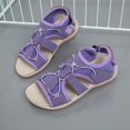 thumbnail image 4 of CEHVOM Women And Comfortable Round Toe Wedge Solid Color Fish Mouth Sandals, 4 of 5