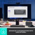 thumbnail image 2 of Logitech MX Mechanical Mini Wireless Illuminated Keyboard, Clicky Switches, Backlit, Bluetooth, USB-C, macOS, Windows, Linux, iOS, Android, Graphite, 2 of 13