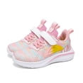 thumbnail image 2 of FAOWME Chaussures de Course Décontractées Confortables à Lacets en Maille pour Enfants Rose 11.5-12 Ans, 2 of 8