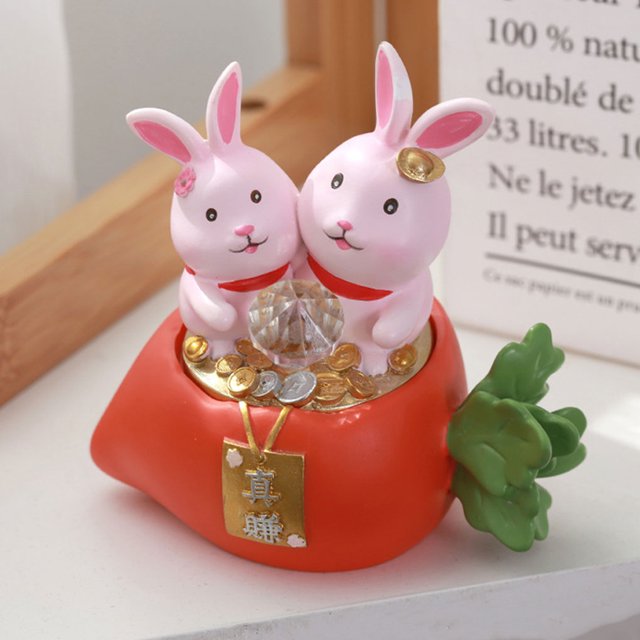 pitrice Decoration Animal Fashion Storage Box Decor Artificial Boxes Ornament Exquisite Accessory Bedroom Living Home Wall Red Red