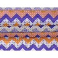 thumbnail image 5 of oneOone Velvet Orange Fabric Chevron Fabric For Sewing Printed Craft Fabric By The Yard 58 Inch Wide-HN, 5 of 5