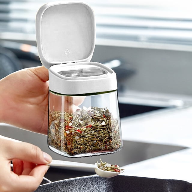 YHDSYY Big Sale! Glass Spice Boxes Kitchen Storage Spice Bottle Spice Jar Compact Size Easy To Use Keep Food Dry Suitable For Kitchen Restaurant Clearance Sales Today Deals Prime