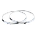 thumbnail image 1 of Milaget Heavy Duty 14 Inch 8 Lug Tom Drum Hoop Rim Batter Hoop 1.5Mm (Pack of 2) 14 Inch 14 Inch 8 Hole, 1 of 8