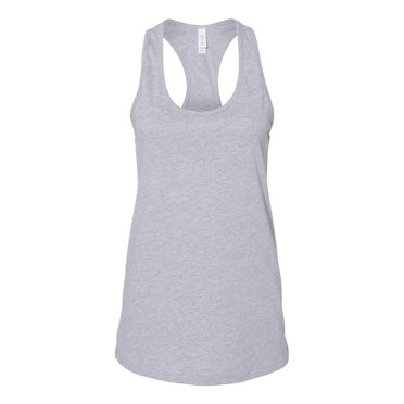 Bella Canvas 6008 Women`s Jersey Racerback Tank, XL, Athletic Heather