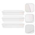 thumbnail image 4 of 3 Pcs Contenants de Rangement pour Réfrigérateur Boîte de Rangement pour Aliments Contenants Alimentaires Empilables Boîte Organisatrice pour Congélateur, 4 of 9