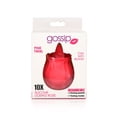 thumbnail image 2 of Gossip Licking Rose Clitoral Vibrator, Pink, 2 of 5