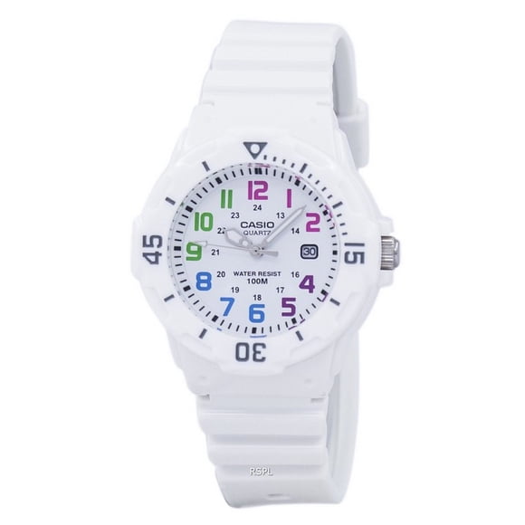 Casio Enticer Analog White Dial Lrw-200h-7bvdf Lrw200h-7bvdf Women's Watch