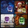 thumbnail image 4 of Binwennn Christmas Lamp Shade Decorations Star Lights for Ceiling of Car Night Light 3D Solar System Planets Night Light Glass Lamp Night Scene Astronomy LED Lamp Astronomy Model For, 4 of 4