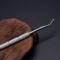 thumbnail image 2 of Dual-ended Nail Cuticle Remover Pusher Tool Stainless pusher tool Steel Groove Corrector Pedicure Paronychia Tool, 2 of 8