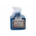 thumbnail image 5 of C2G 50ft Cat6 Ethernet Cable - Snagless Solid Shielded - Blue - Patch cable - RJ-45 (M) to RJ-45 (M) - 50 ft - screened shielded twisted pair (SSTP) - CAT 6 - snagless - blue, 5 of 5