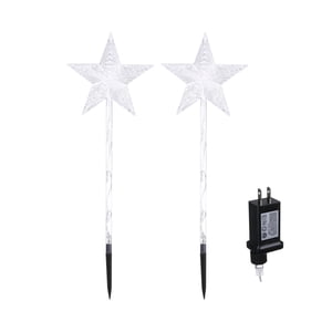 TopLLC Solar Lights Outdoor Solar Decorations Outdoor LED Solar Powered Candle Xmas Roadway Lights 8 Mode Solar Powered Waterproof Garden Lights for Yard Patio Lawn