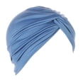 thumbnail image 2 of Women Turbans Knot Pre Tied Bonnet Cap Headwraps Hats, 2 of 4
