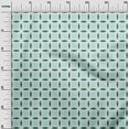 thumbnail image 3 of oneOone Cotton Poplin Sea Green Fabric Geometric Craft Projects Decor Fabric Printed By The Yard 56 Inch Wide, 3 of 4