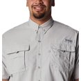 thumbnail image 2 of PFG Bahama II Short Sleeve Shirt, S, Cool Grey, 2 of 9