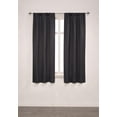 thumbnail image 1 of Mainstays Chambray Blackout 63" Window Curtains Panel Pair, 1 of 3