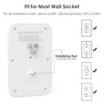 thumbnail image 5 of Wall 6-Outlet Extender Surge Protector with 3 Fast Charger Ports, ETL Listed, 5 of 5