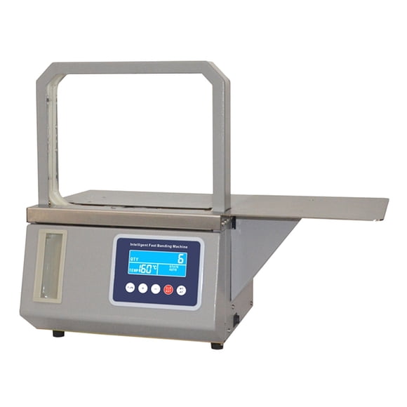 Automatic Hot Melt OPP Tape Banding Machine Supermarket Vegetable Strapping Machine Fast Binding Machine ,User Friendly