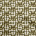 thumbnail image 1 of oneOone Rayon Dark Olive Green Fabric Geometrical Craft Projects Decor Fabric Printed By The Yard 56 Inch Wide, 1 of 4