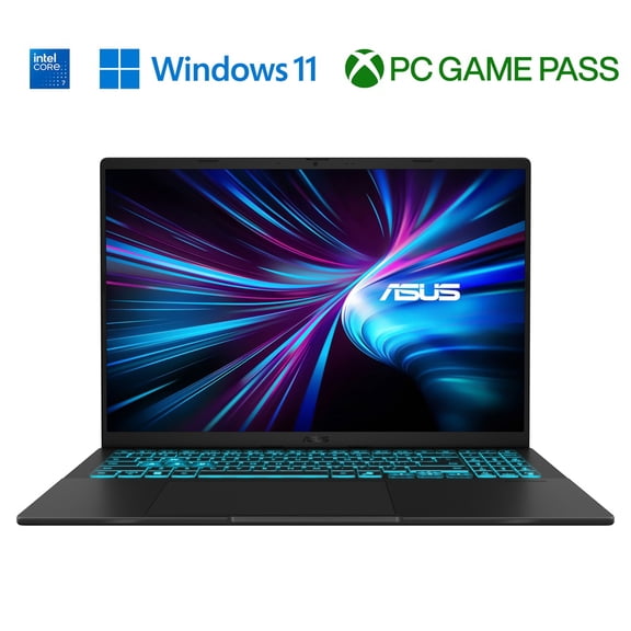ASUS Vivobook 16 (2025), ASUS Gaming, Écran antireflet 16” WUXGA 144Hz, Proc Intel Core 7 240H, NVIDIA GeForce RTX 3050, Mémoire de 16 Go, SSD de 1 To, Windows 11 Home, Noir mat, V3607VJ-DS73-CB