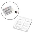 thumbnail image 4 of Miulika Switch Tester Base Acrylic Plate for Cherry Switch Display Board Spare Parts 2x2 board, 4 of 9