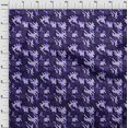 thumbnail image 4 of oneOone Rayon Purple Fabric Abstract Dress Material Fabric Print Fabric By The Yard 56 Inch Wide, 4 of 4