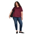 thumbnail image 2 of Lane Bryant Women's Plus Crew-Neck T-Shirt, 2 of 6