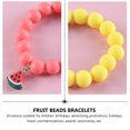 thumbnail image 4 of 3 Pcs Bracelets Pendentif Fruit Perles Créatives Bracelets Décorations pour Enfants, 4 of 7
