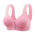 thumbnail image 1 of Cathalem Double Support Wireless Bra Demi Padded Bralette Wireless Comfo,Pink 36, 1 of 3