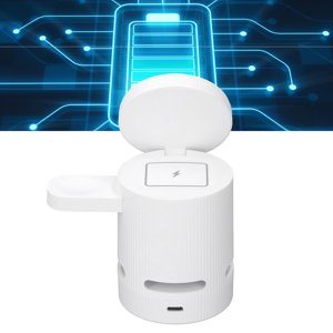 Haut-parleur Chargeur sans fil magnétique, chargeur sans fil multifonctionnel haut-parleurs Effect sonore clair rapide pour la montre