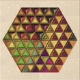 thumbnail image 1 of Ahgly Company Tapis d'Intérieur Lavable en Machine Carré Marron Selle, 5 Pieds Carré, 1 of 7